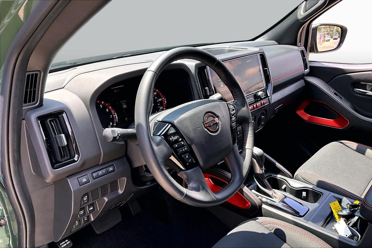 2025 Nissan Frontier PRO-4X Tactical Green Metallic at Honda of Clear Lake