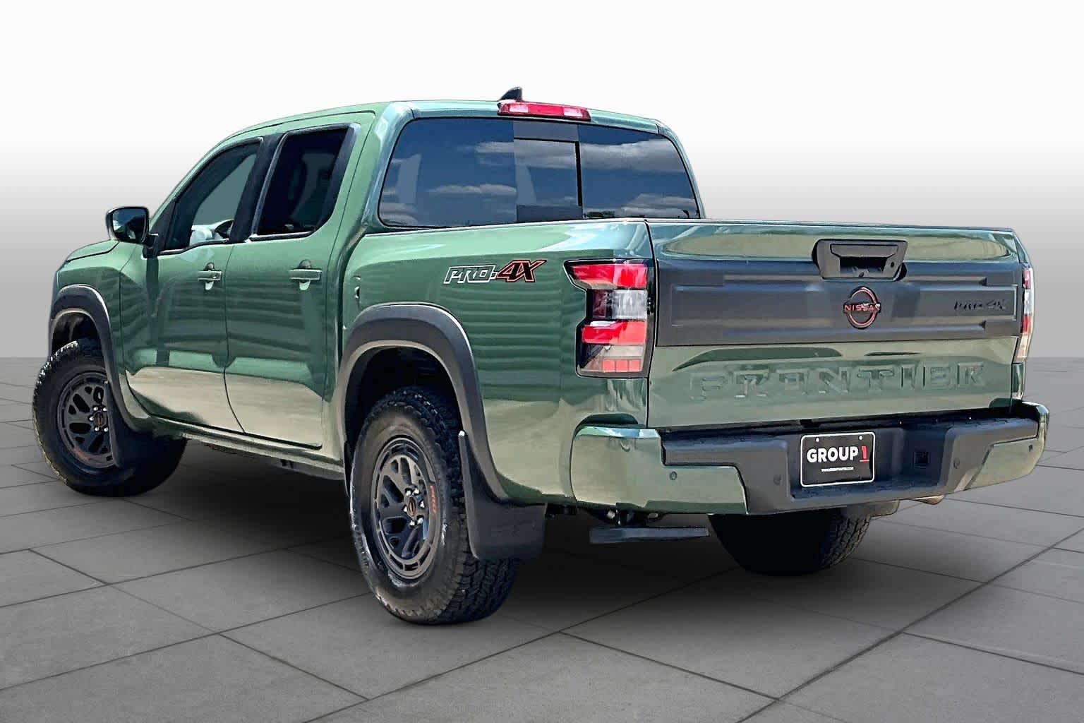 2025 Nissan Frontier PRO-4X Tactical Green Metallic at Honda of Clear Lake