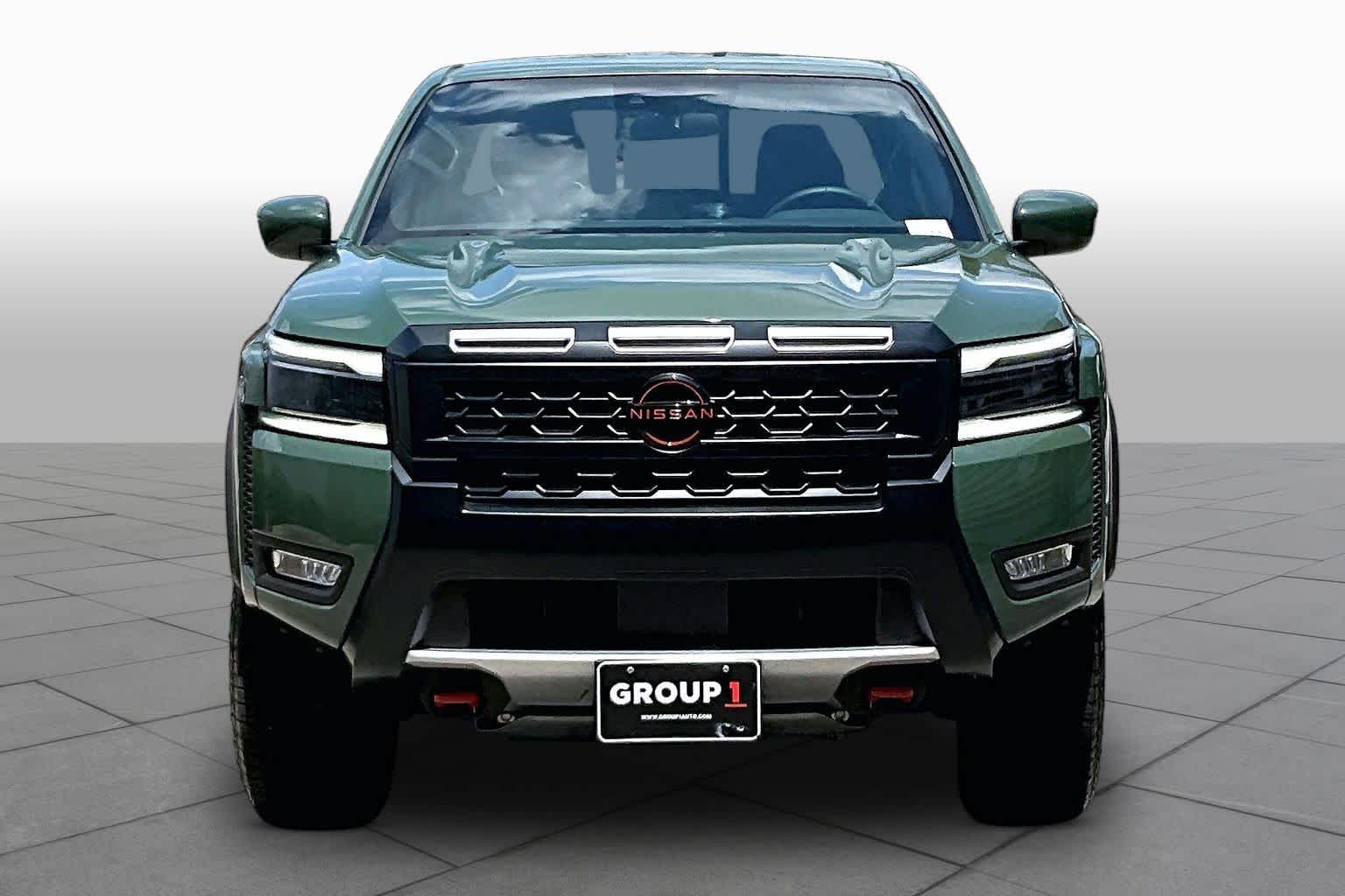 2025 Nissan Frontier PRO-4X Tactical Green Metallic at Honda of Clear Lake