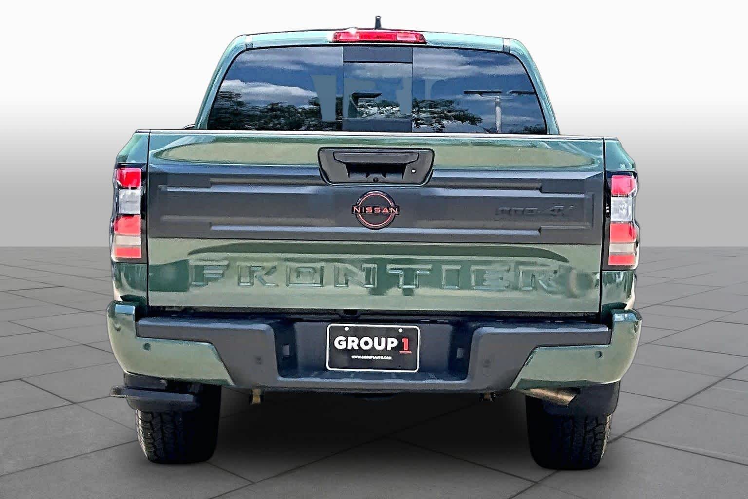 2025 Nissan Frontier PRO-4X Tactical Green Metallic at Honda of Clear Lake