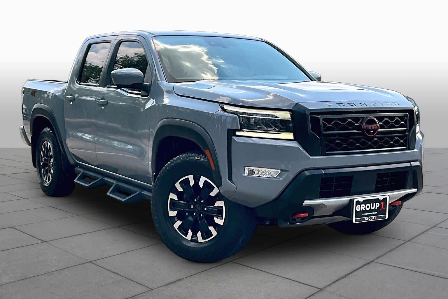 2023 Nissan Frontier PRO-4X Boulder Gray Pearl at Team Mazda