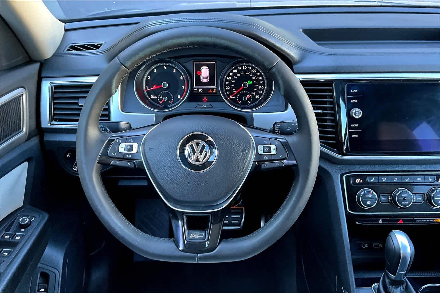 2018 Volkswagen Atlas 3.6L V6 SEL Tourmaline Blue Metallic at BMW of West Houston