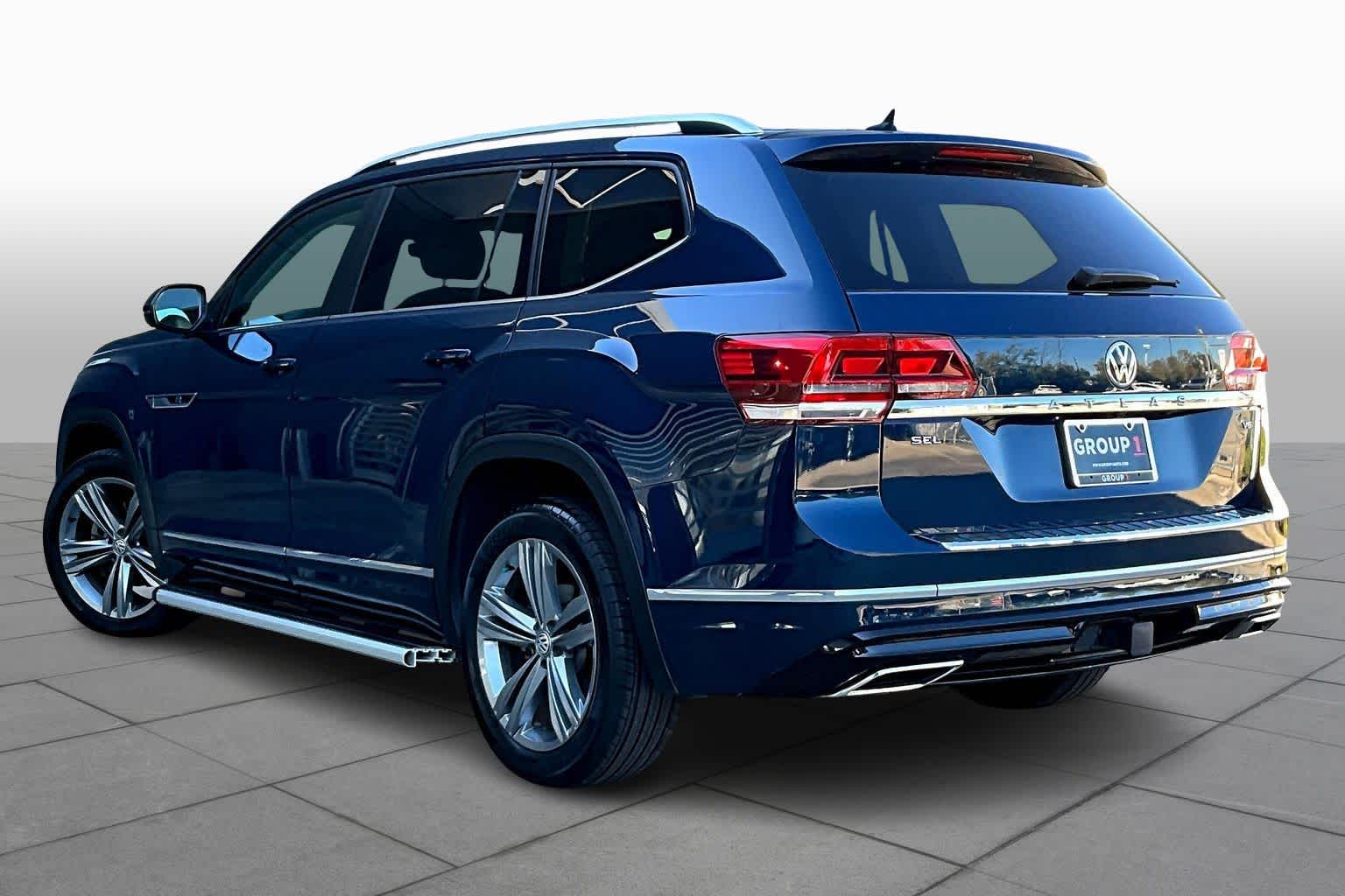 2018 Volkswagen Atlas 3.6L V6 SEL Tourmaline Blue Metallic at BMW of West Houston