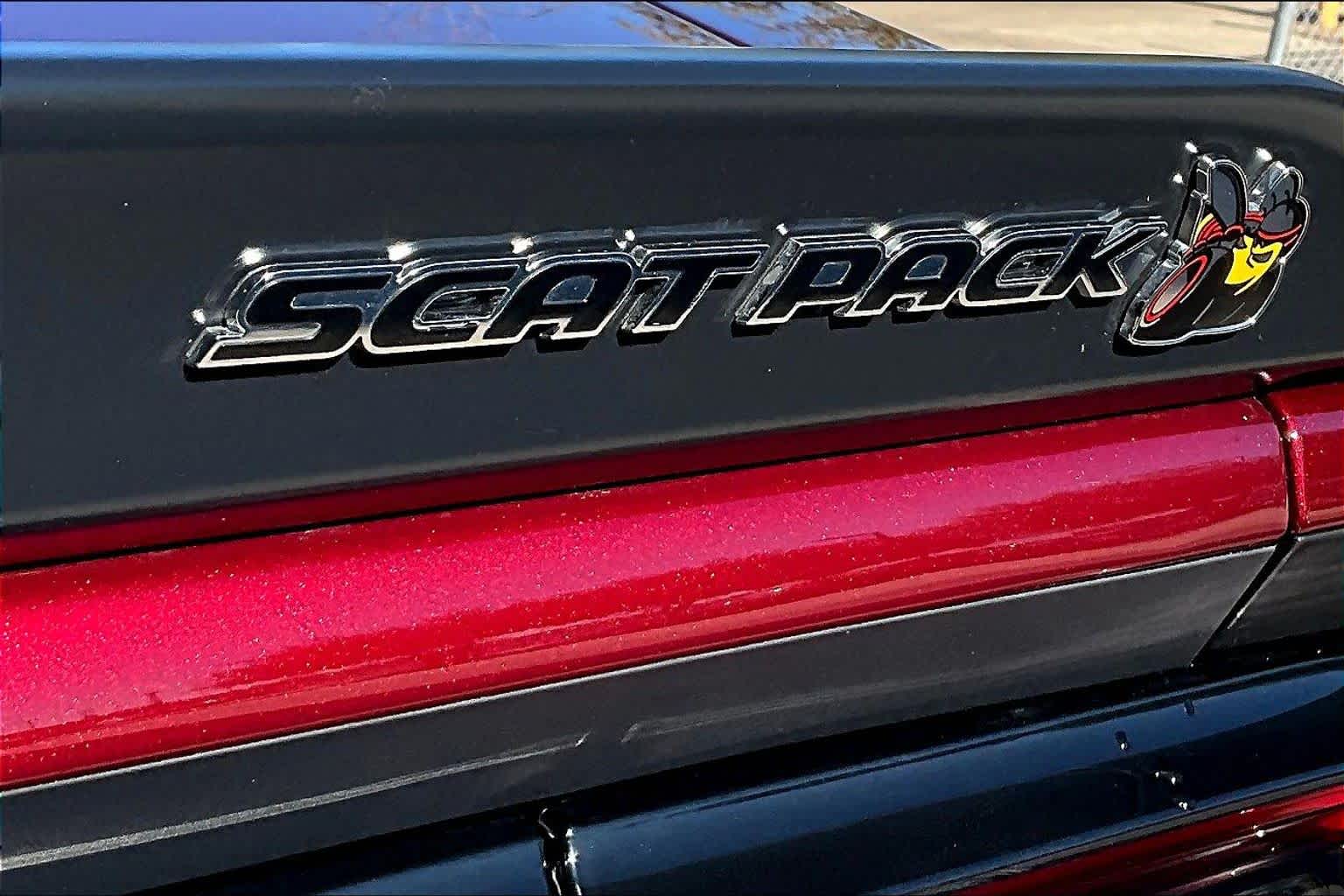 2023 Dodge Challenger R/T Scat Pack Octane Red Pearlcoat at Tomball Chrysler Dodge Jeep Ram