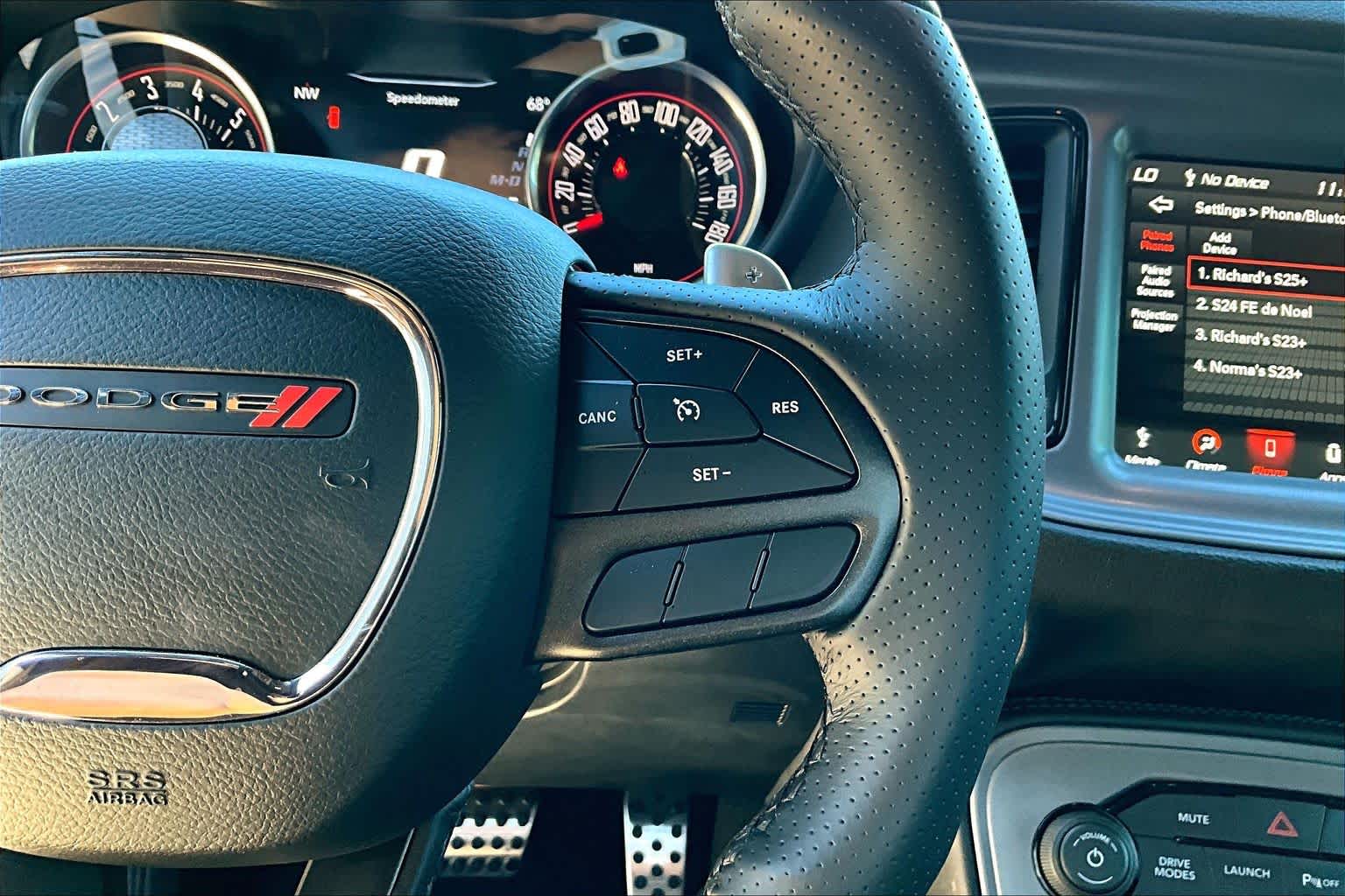 2023 Dodge Challenger R/T Scat Pack Octane Red Pearlcoat at Tomball Chrysler Dodge Jeep Ram