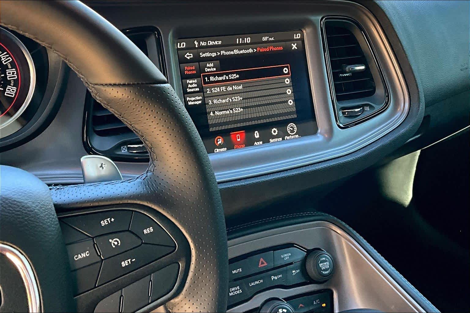 2023 Dodge Challenger R/T Scat Pack Octane Red Pearlcoat at Tomball Chrysler Dodge Jeep Ram