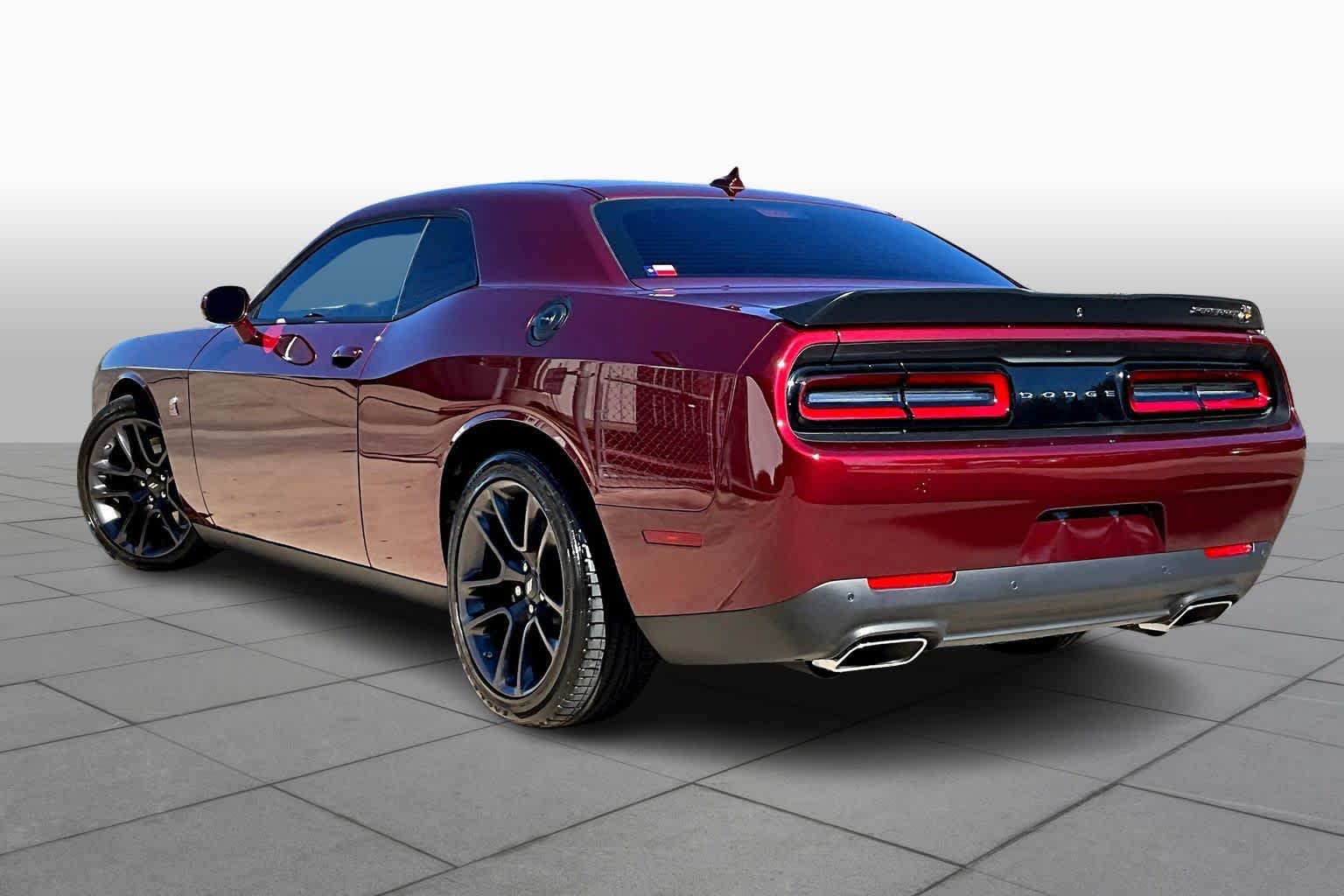 2023 Dodge Challenger R/T Scat Pack Octane Red Pearlcoat at Tomball Chrysler Dodge Jeep Ram