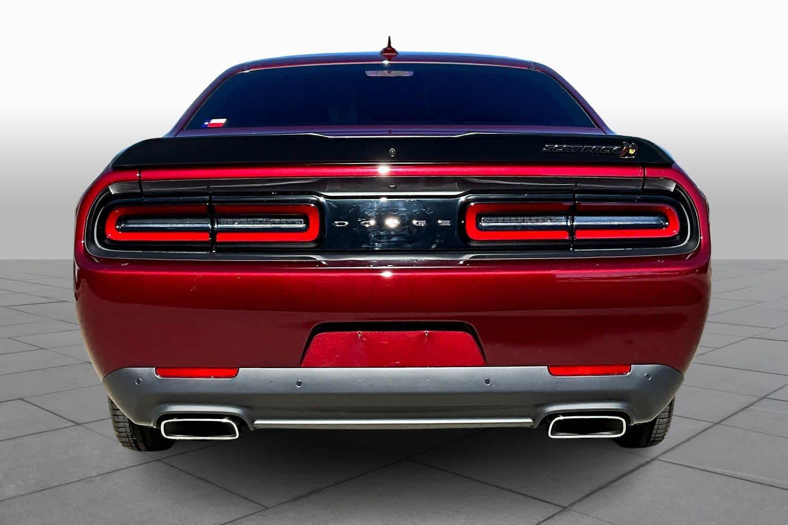 2023 Dodge Challenger R/T Scat Pack Octane Red Pearlcoat at Tomball Chrysler Dodge Jeep Ram