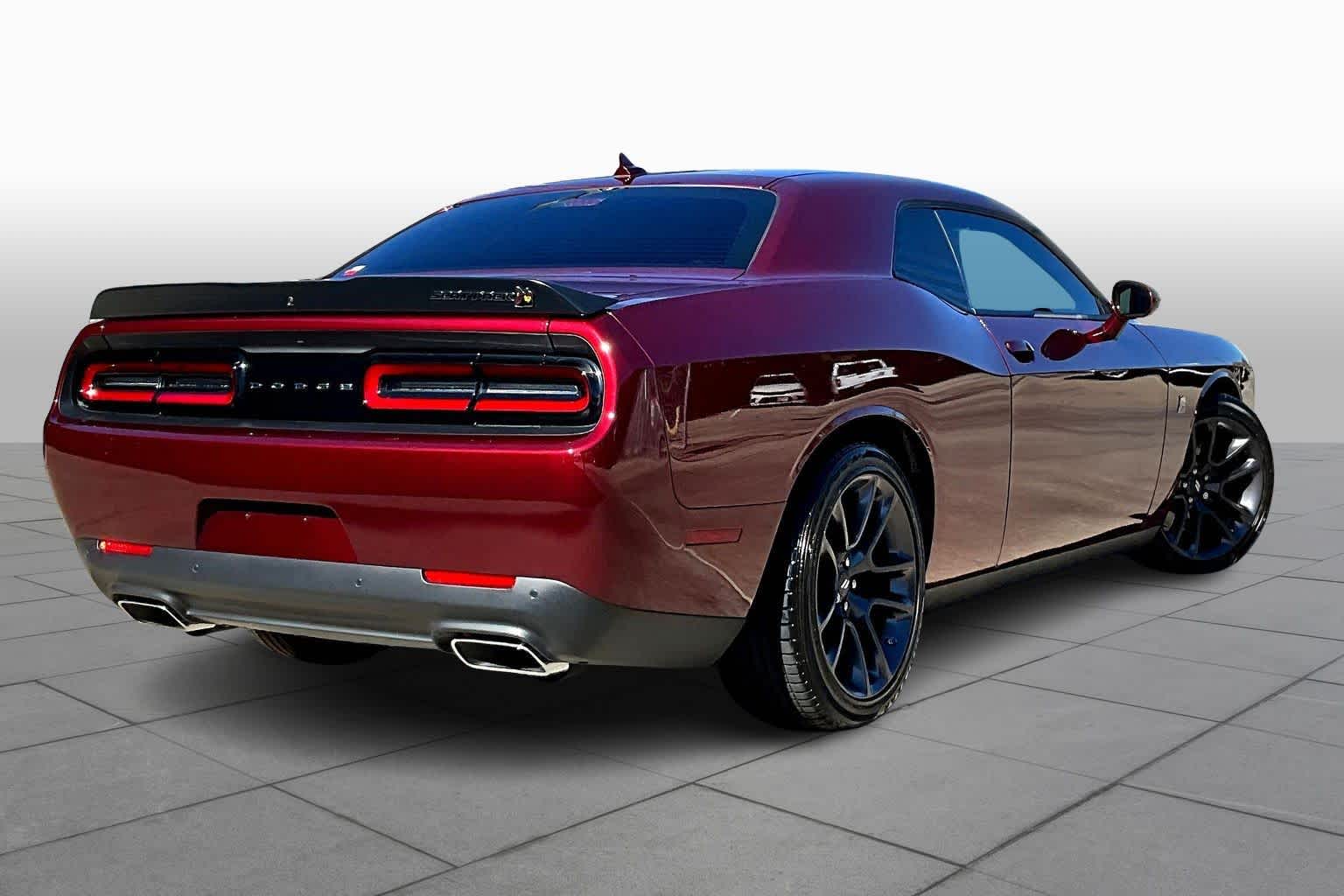 2023 Dodge Challenger R/T Scat Pack Octane Red Pearlcoat at Tomball Chrysler Dodge Jeep Ram