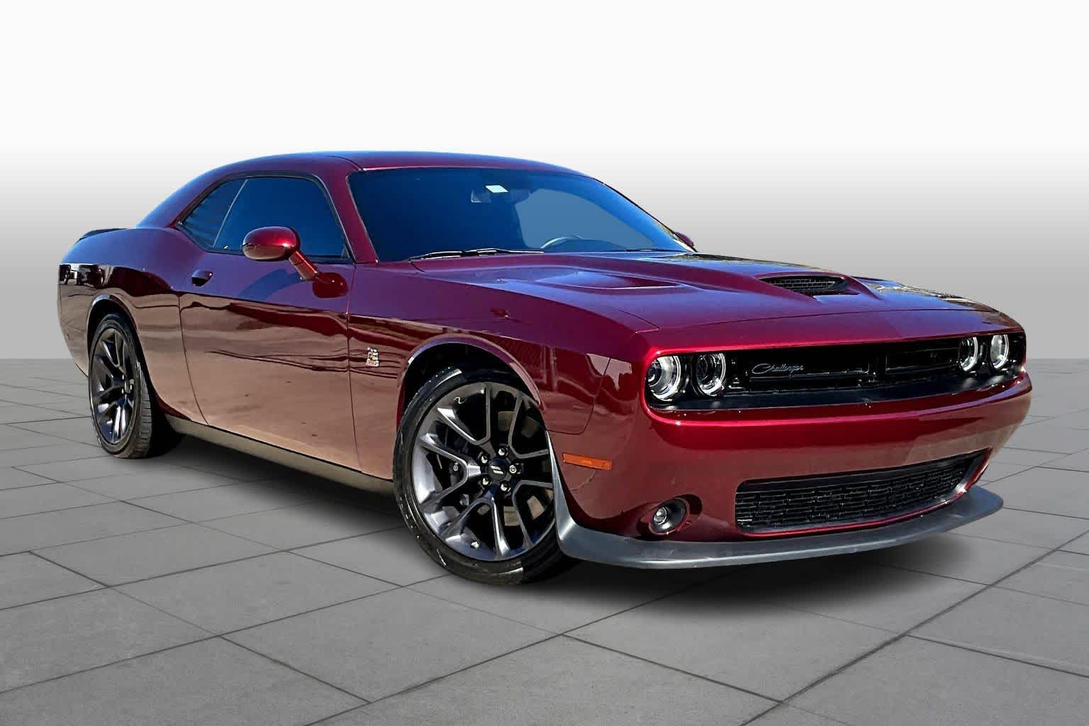2023 Dodge Challenger R/T Scat Pack Octane Red Pearlcoat at Tomball Chrysler Dodge Jeep Ram
