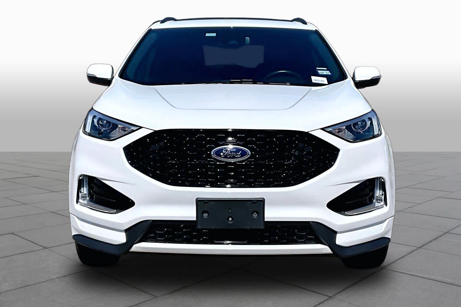 2020 Ford Edge ST Line Star White Metallic Tri-Coat at Mac Haik Ford