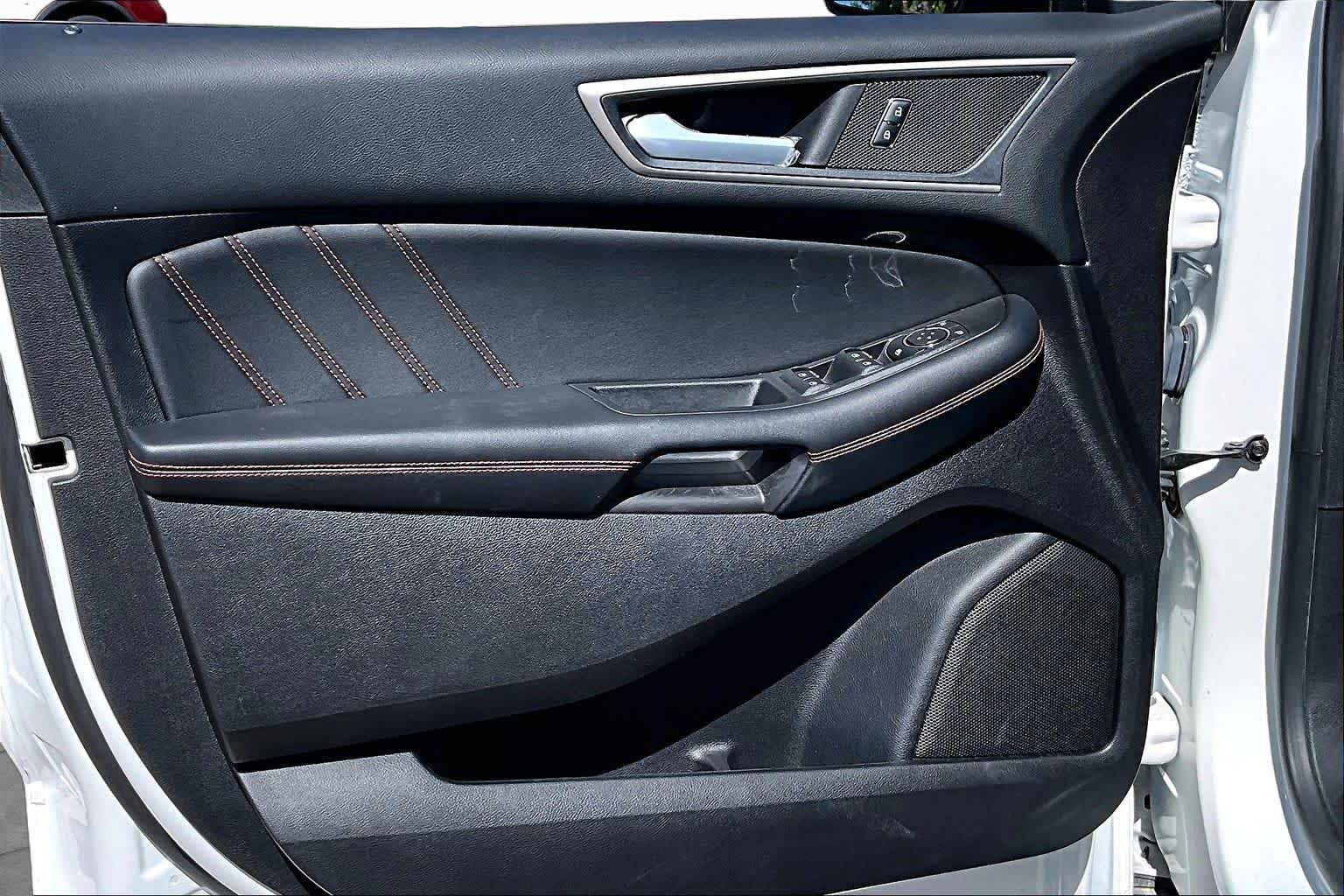 2020 Ford Edge ST Line Star White Metallic Tri-Coat at Mac Haik Ford