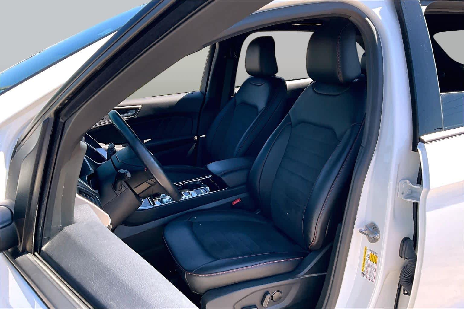 2020 Ford Edge ST Line Star White Metallic Tri-Coat at Mac Haik Ford