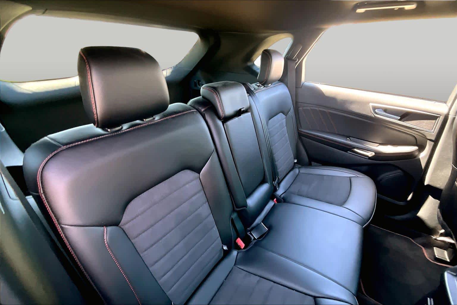 2020 Ford Edge ST Line Star White Metallic Tri-Coat at Mac Haik Ford