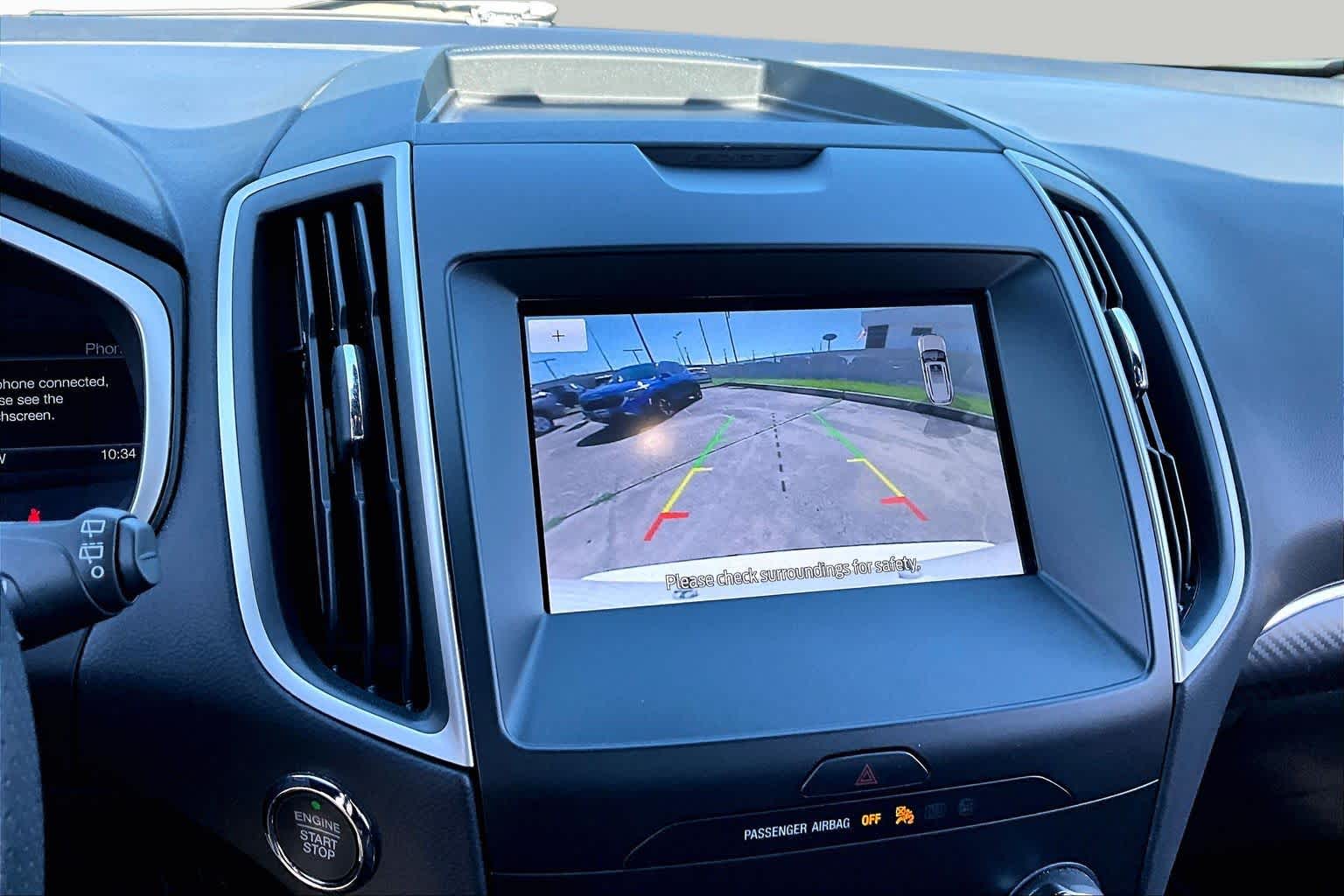 2020 Ford Edge ST Line Star White Metallic Tri-Coat at Mac Haik Ford
