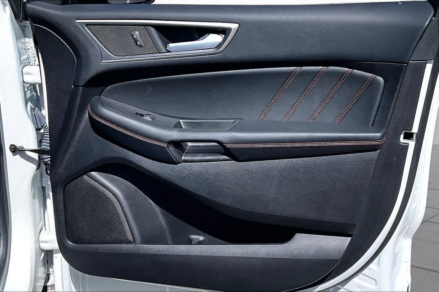 2020 Ford Edge ST Line Star White Metallic Tri-Coat at Mac Haik Ford