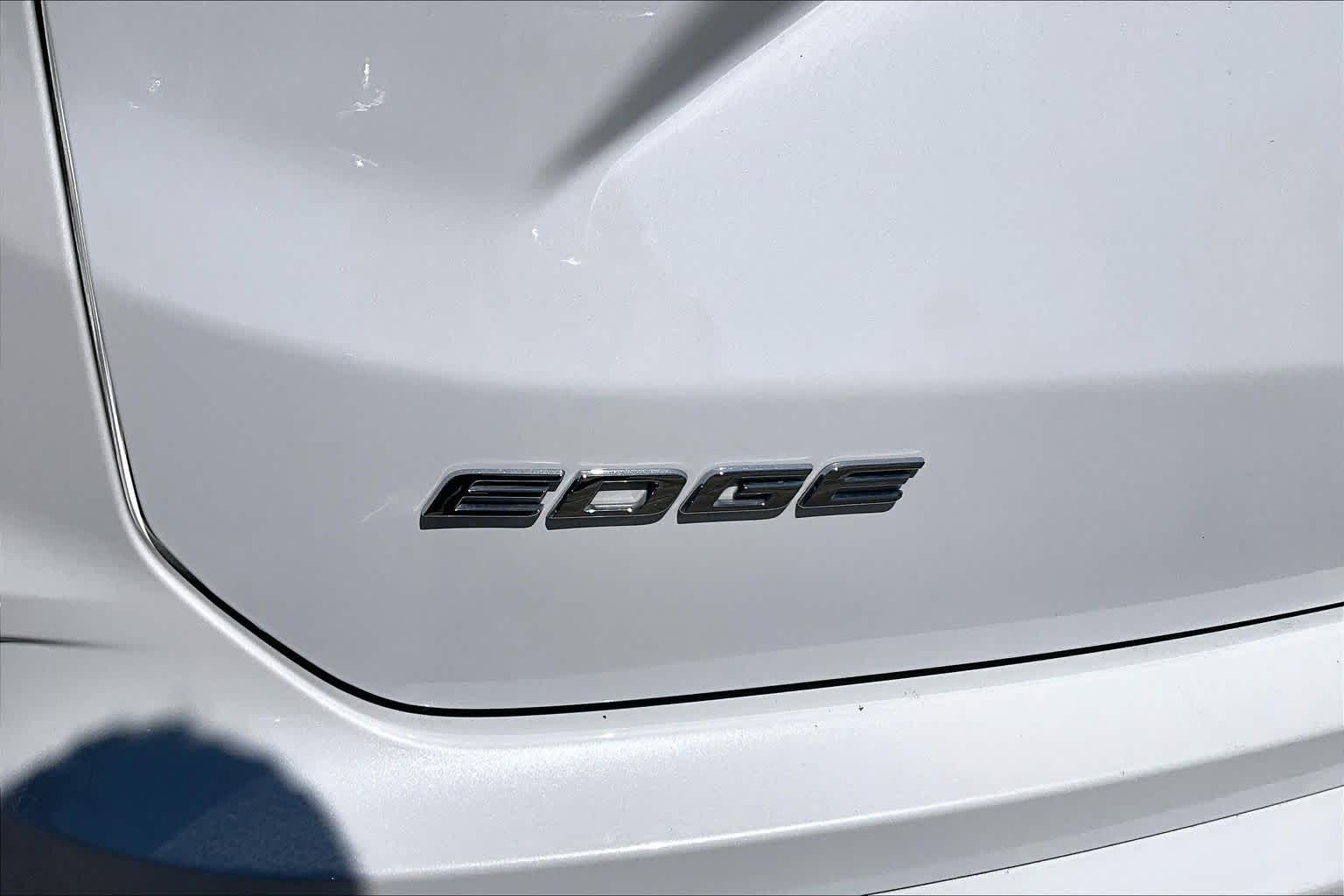 2020 Ford Edge ST Line Star White Metallic Tri-Coat at Mac Haik Ford
