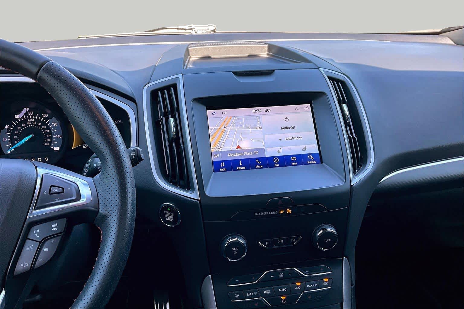 2020 Ford Edge ST Line Star White Metallic Tri-Coat at Mac Haik Ford