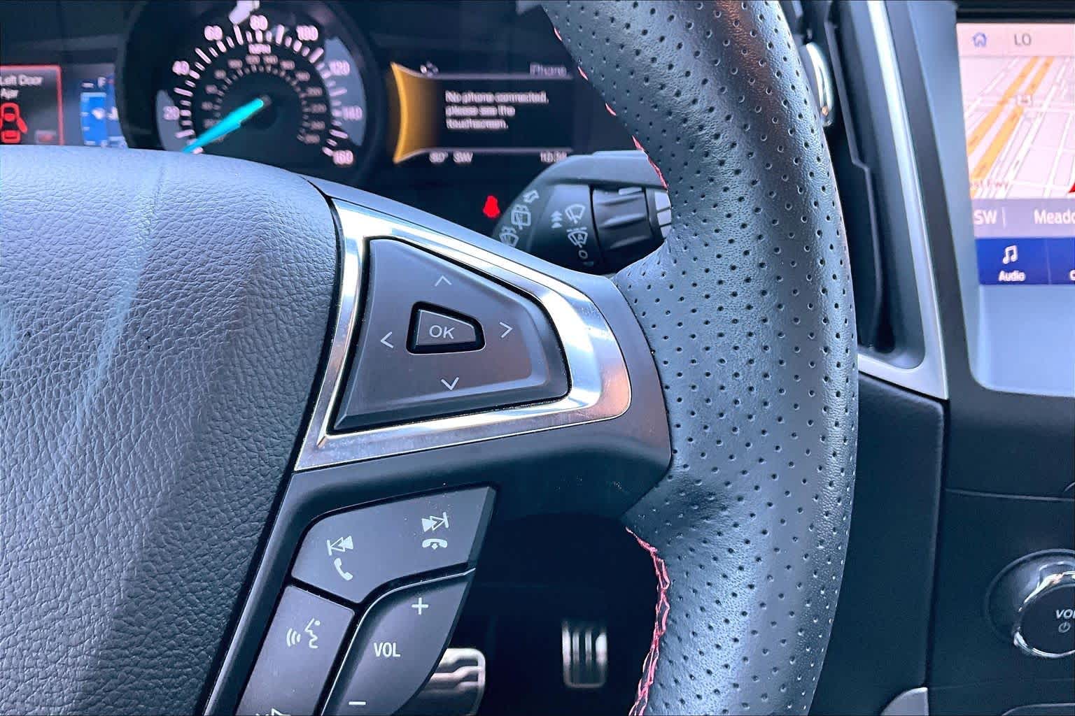 2020 Ford Edge ST Line Star White Metallic Tri-Coat at Mac Haik Ford