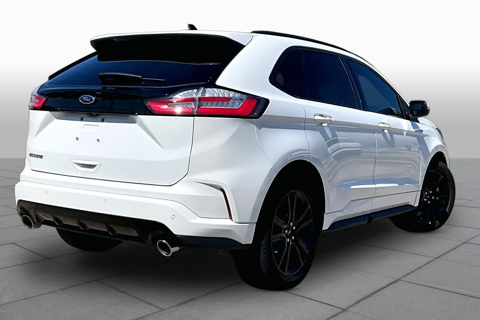2020 Ford Edge ST Line Star White Metallic Tri-Coat at Mac Haik Ford