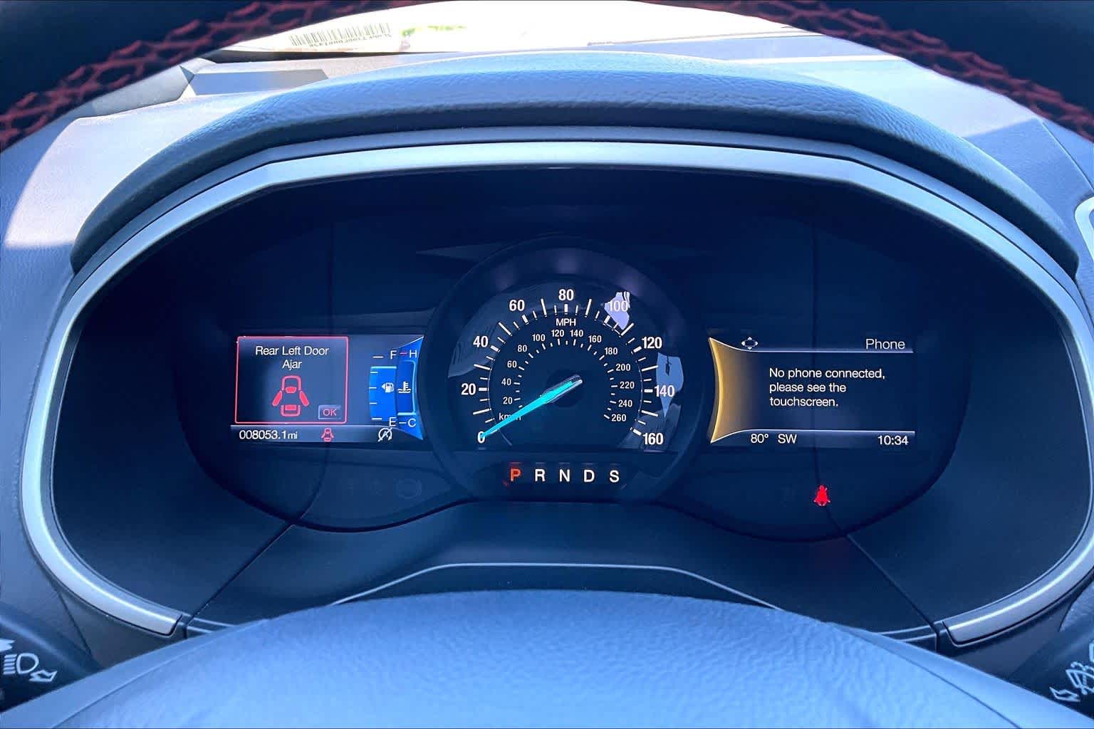 2020 Ford Edge ST Line Star White Metallic Tri-Coat at Mac Haik Ford