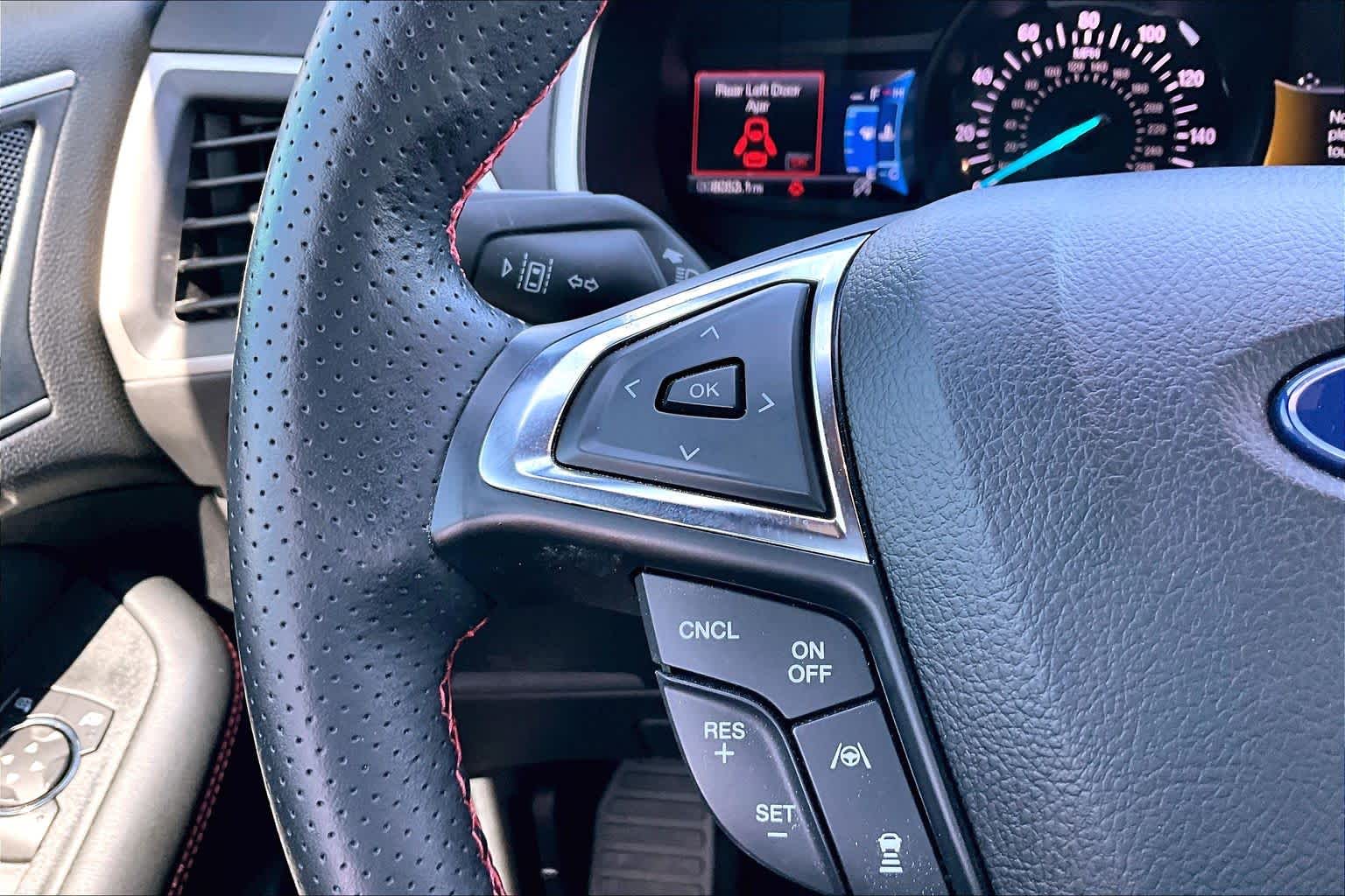 2020 Ford Edge ST Line Star White Metallic Tri-Coat at Mac Haik Ford