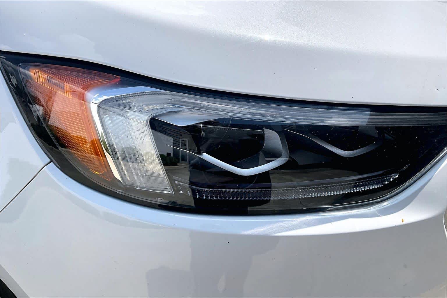 2020 Ford Edge Titanium Star White Metallic Tri-Coat at Tomball Ford