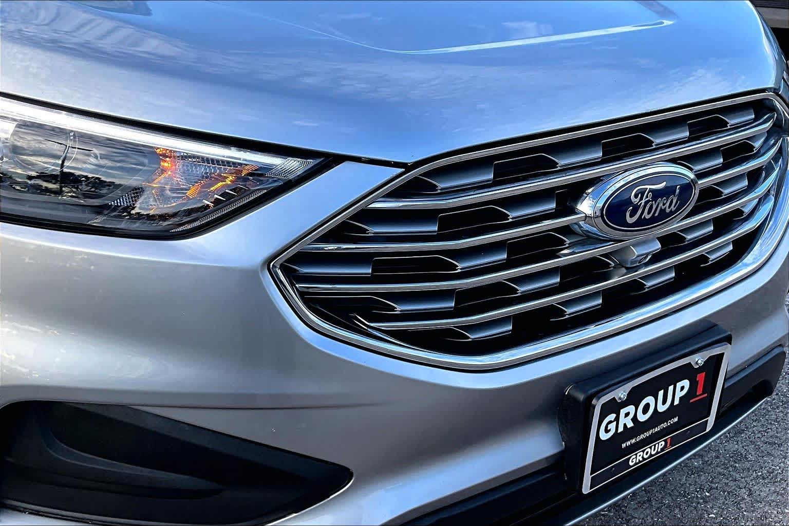 2022 Ford Edge SE Iconic Silver Metallic at Tomball Ford