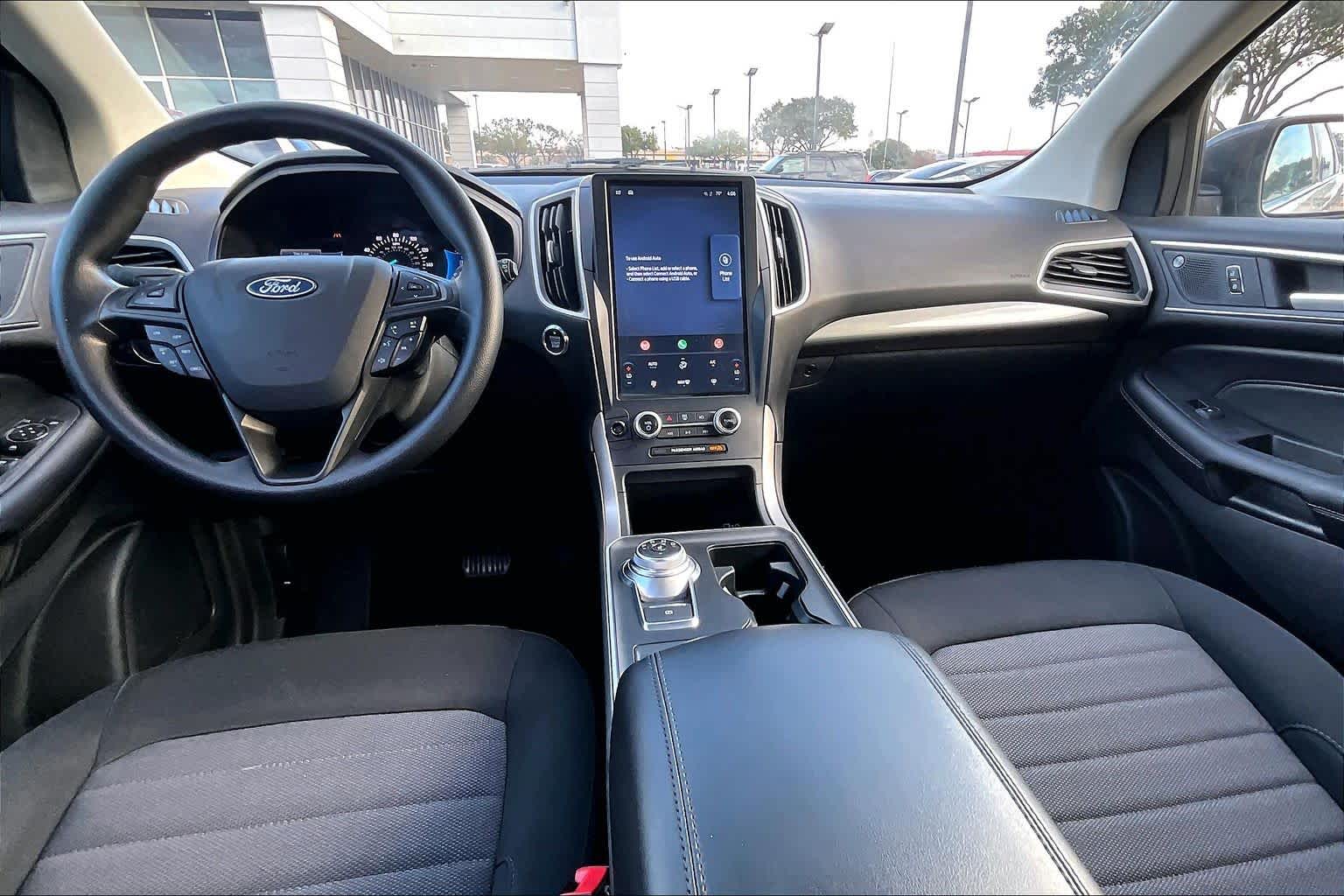 2022 Ford Edge SE Iconic Silver Metallic at Tomball Ford
