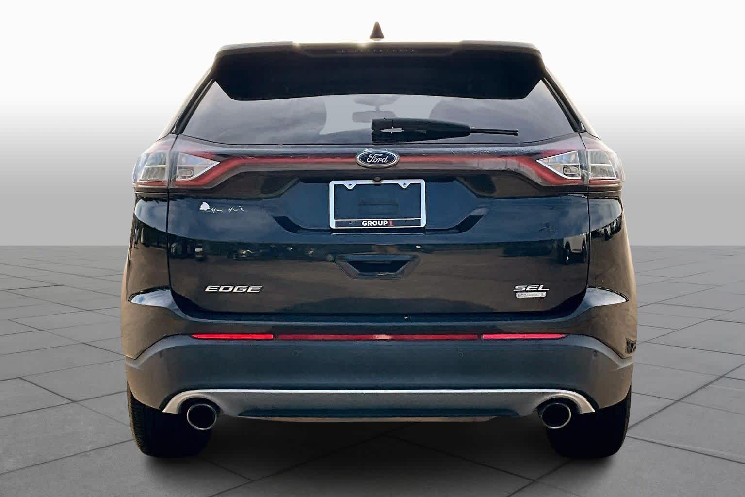 2015 Ford Edge SEL Tuxedo Black Metallic at Tomball Ford