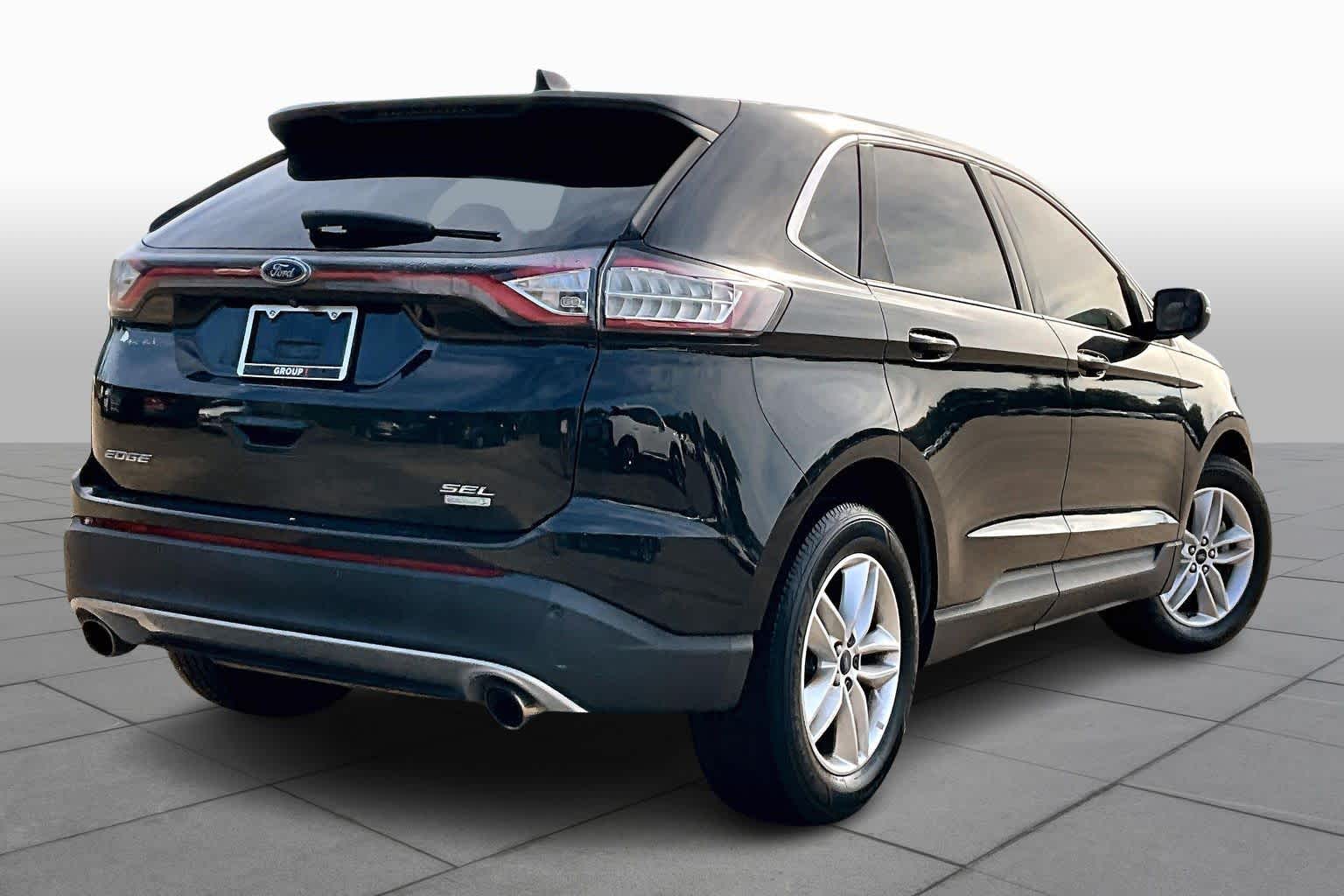 2015 Ford Edge SEL Tuxedo Black Metallic at Tomball Ford