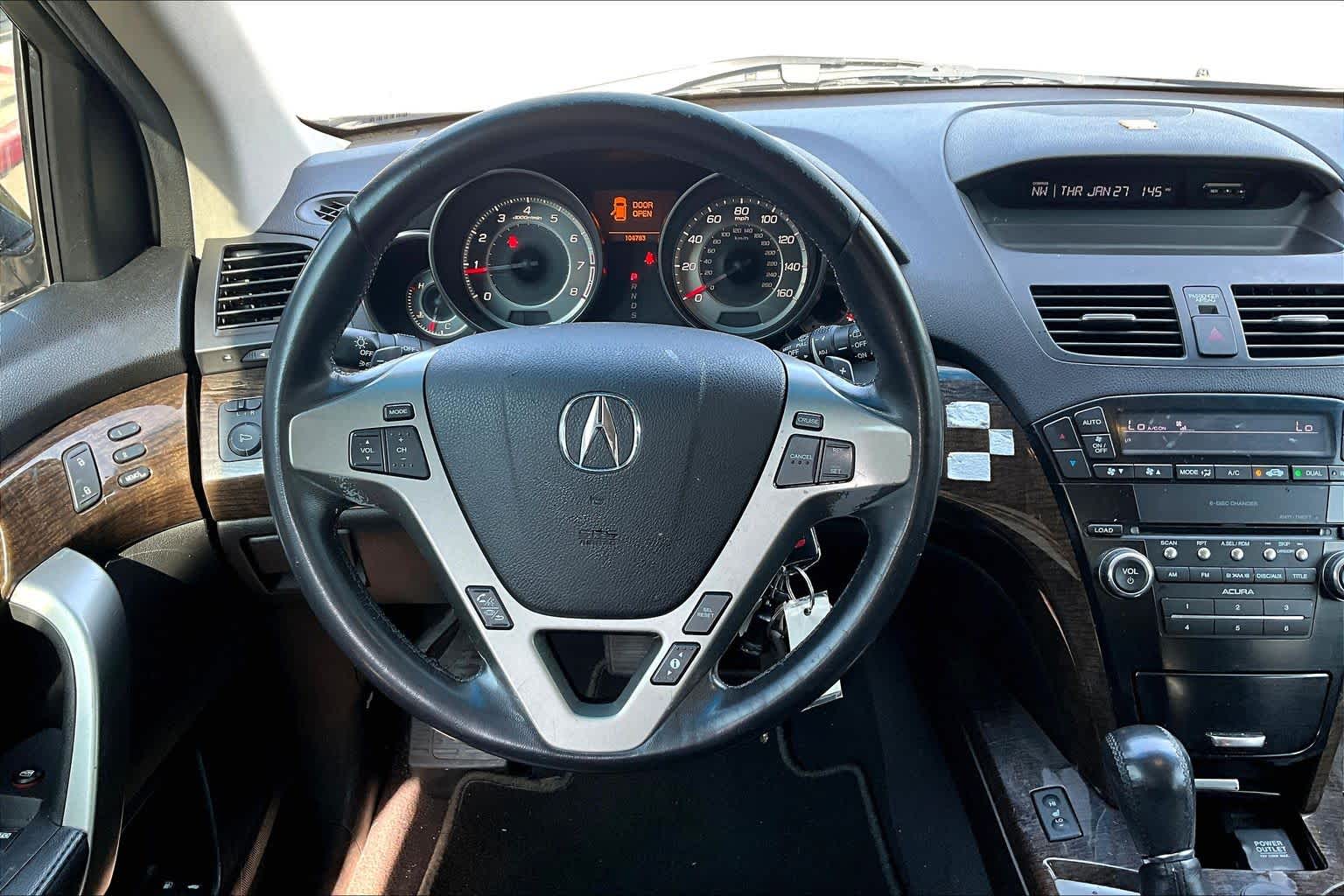 2013 Acura MDX  Aspen White Pearl at Texan GMC Buick