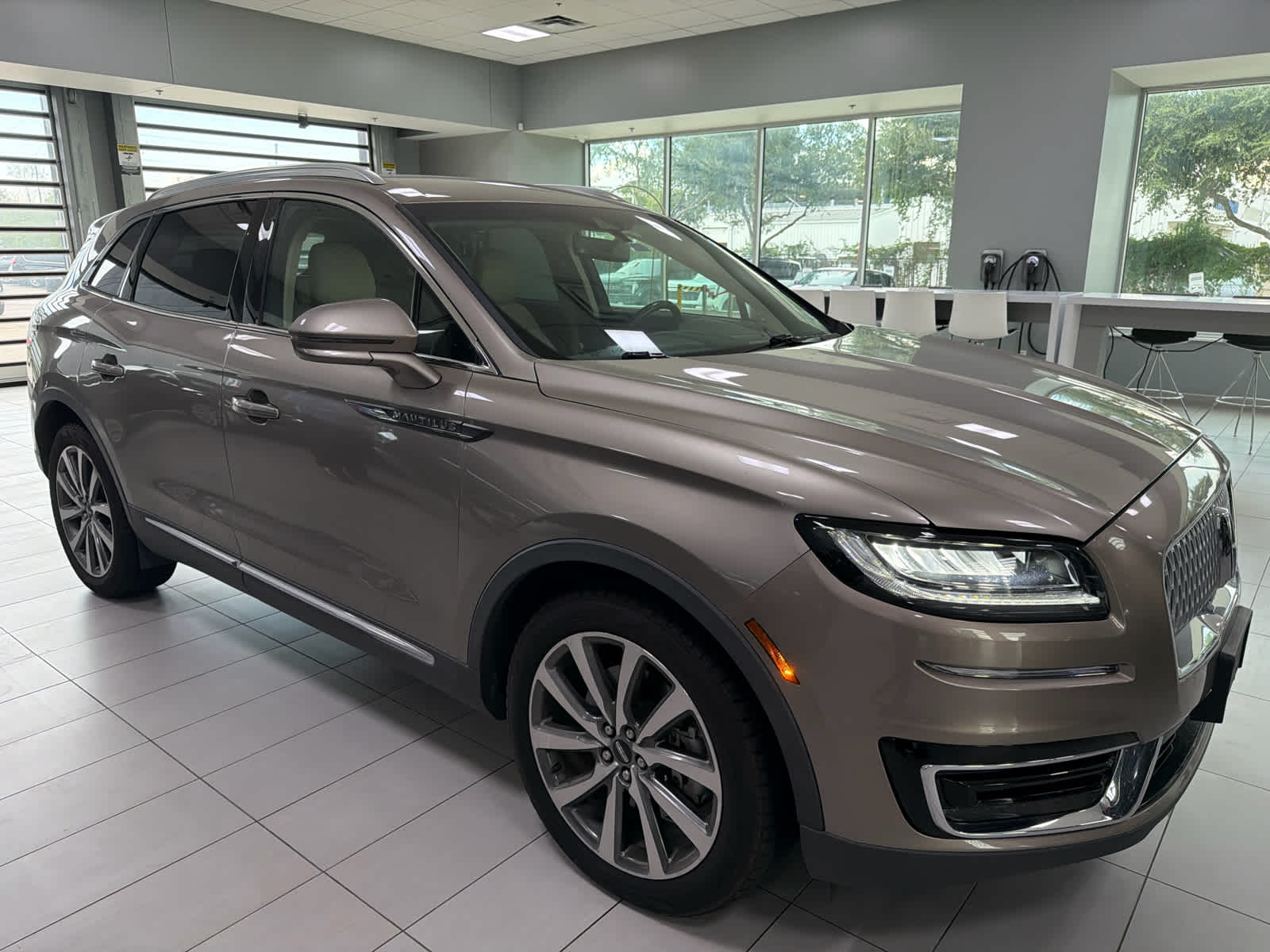 2019 Lincoln Nautilus Select Iced Mocha Premium Colorant at Sterling McCall Nissan