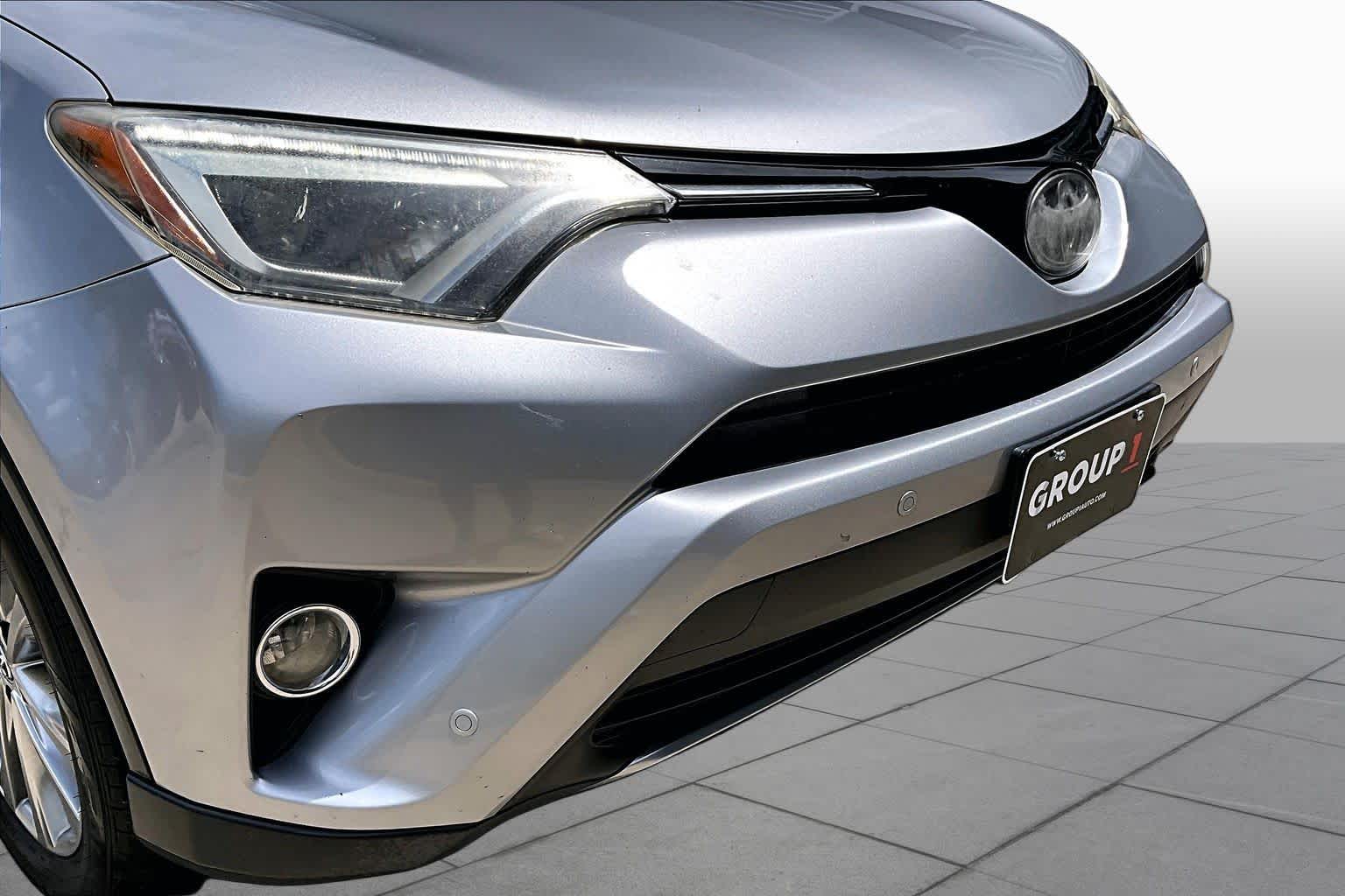 2017 Toyota RAV4 Limited Silver Sky Metallic at Group 1 Toyota Southwest