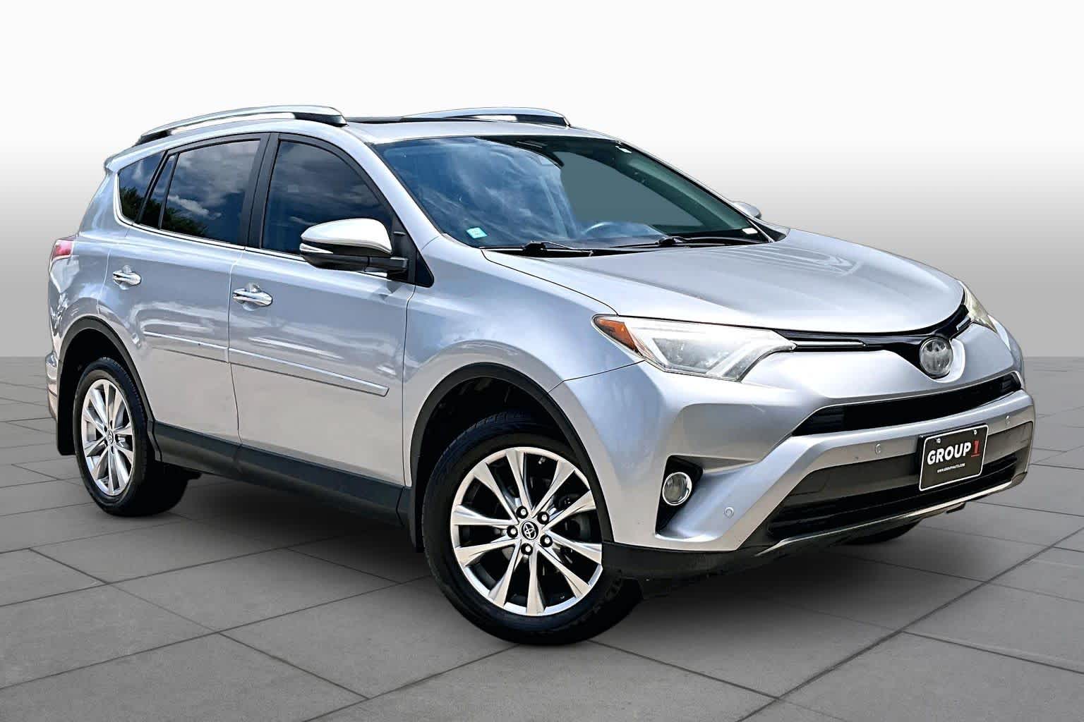 2017 Toyota RAV4 Limited Silver Sky Metallic at Group 1 Toyota Southwest