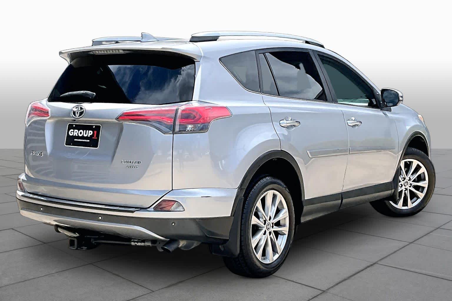 2017 Toyota RAV4 Limited Silver Sky Metallic at Group 1 Toyota Southwest