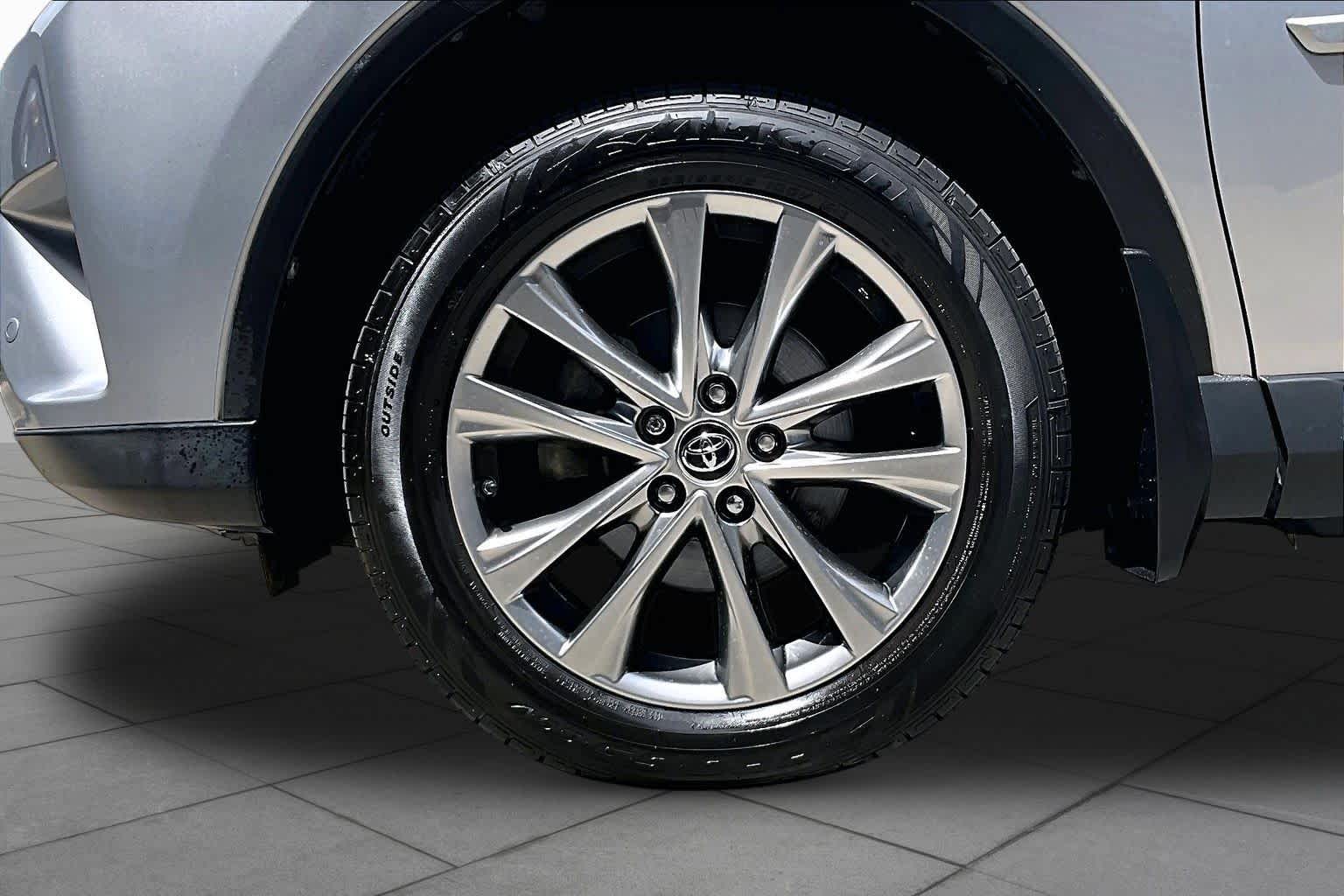 2017 Toyota RAV4 Limited Silver Sky Metallic at Group 1 Toyota Southwest