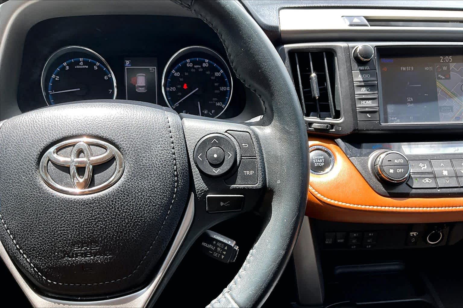 2017 Toyota RAV4 Limited Silver Sky Metallic at Group 1 Toyota Southwest