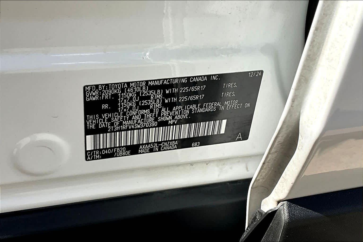 2025 Toyota RAV4 LE Ice Cap at AutoNation USA Houston