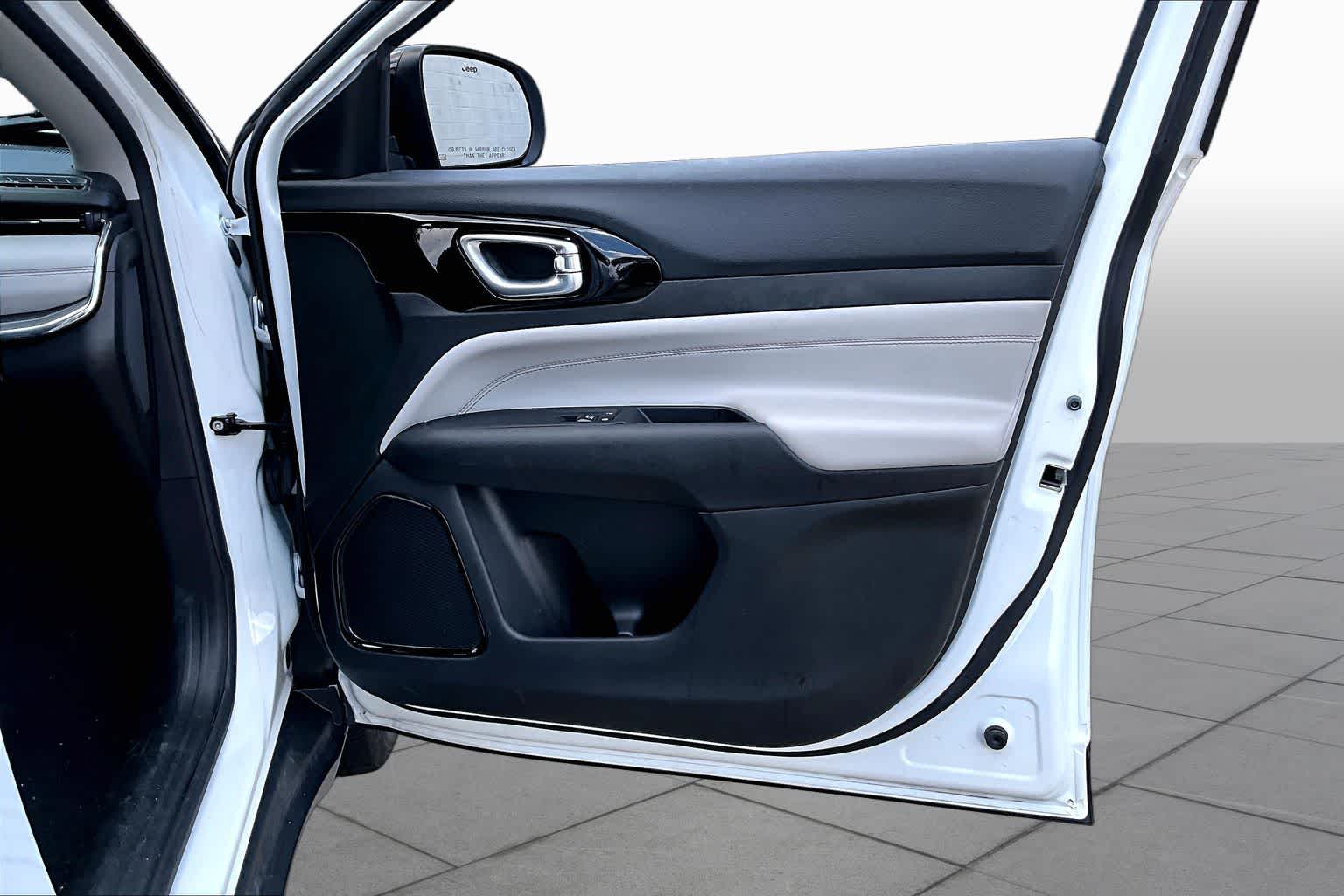 2022 Jeep Compass Limited Bright White Clearcoat at Tomball Chrysler Dodge Jeep Ram