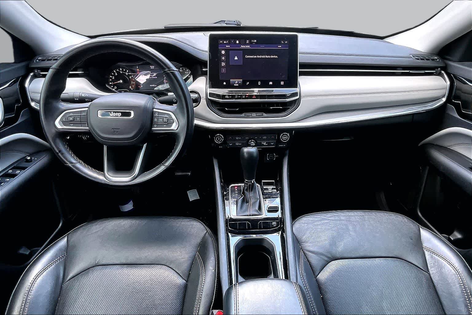2022 Jeep Compass Limited Bright White Clearcoat at Tomball Chrysler Dodge Jeep Ram