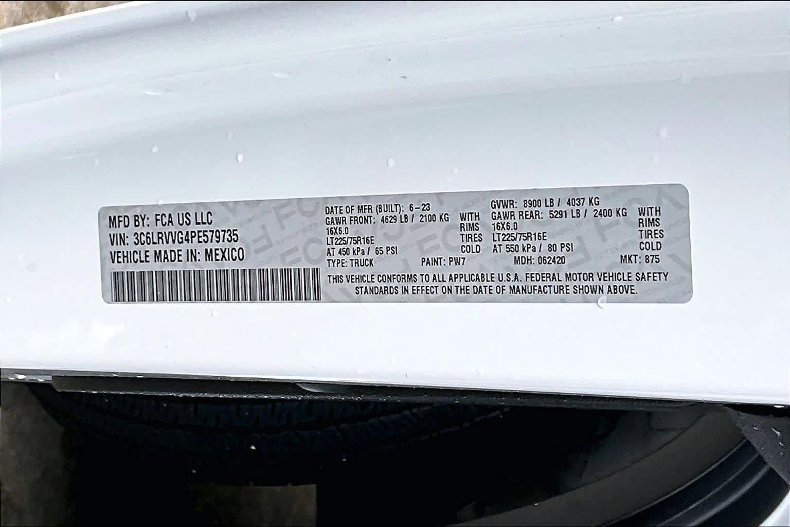 2023 Ram ProMaster Cargo Van  Bright White Clearcoat at Honda of Clear Lake