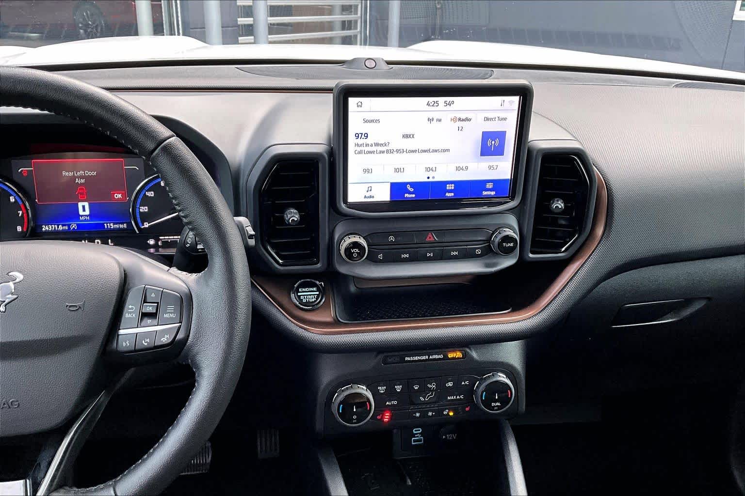 2022 Ford Bronco Sport Outer Banks Oxford White at Tomball Ford