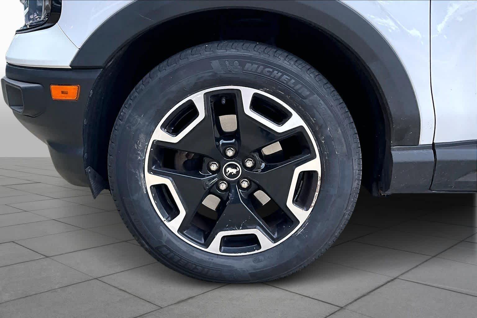 2022 Ford Bronco Sport Outer Banks Oxford White at Tomball Ford