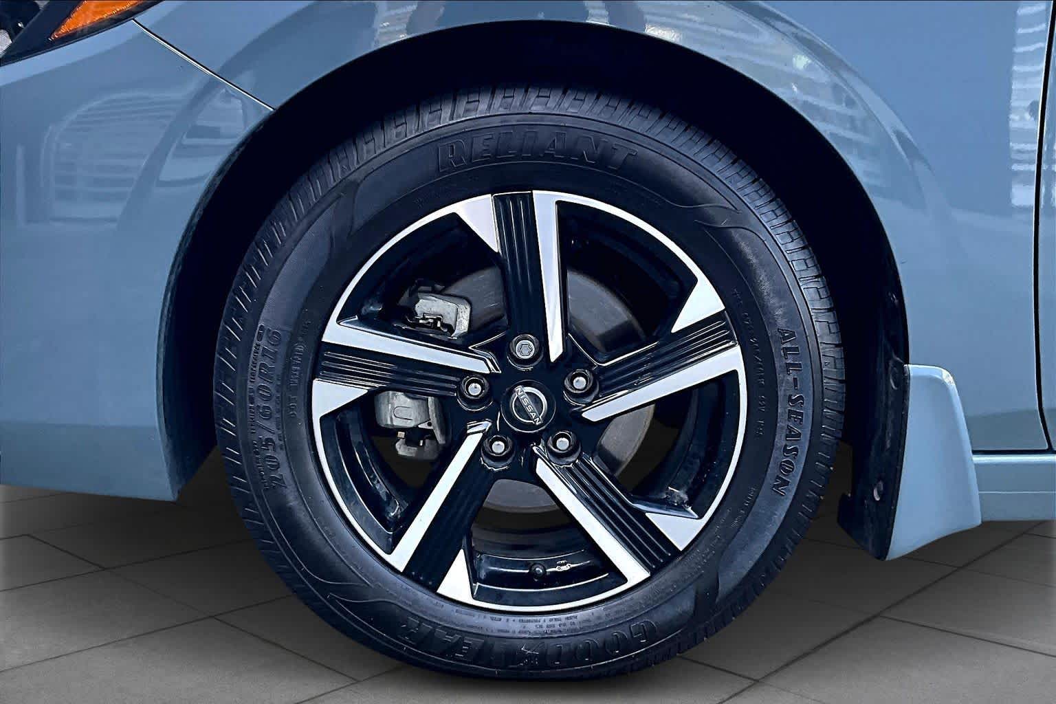 2024 Nissan Sentra SV Atlantic Gray Metallic at Sterling McCall Nissan