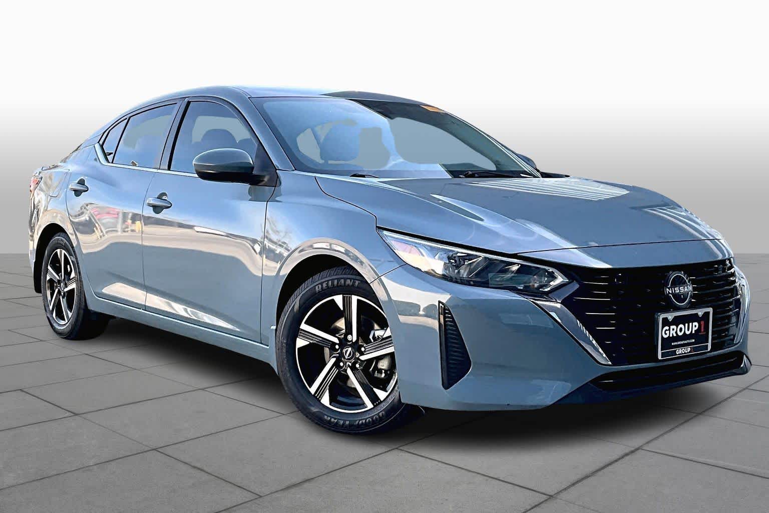 2024 Nissan Sentra SV Atlantic Gray Metallic at Sterling McCall Nissan