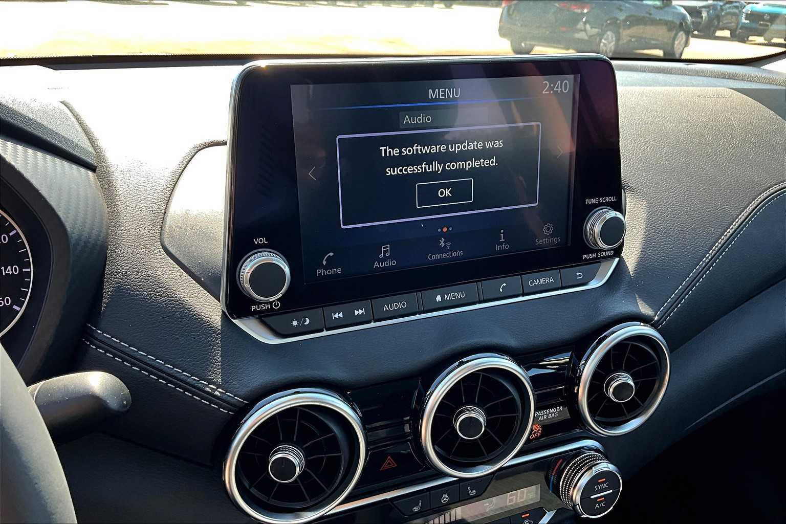 2025 Nissan Sentra SV Gun Metallic at Sterling McCall Nissan