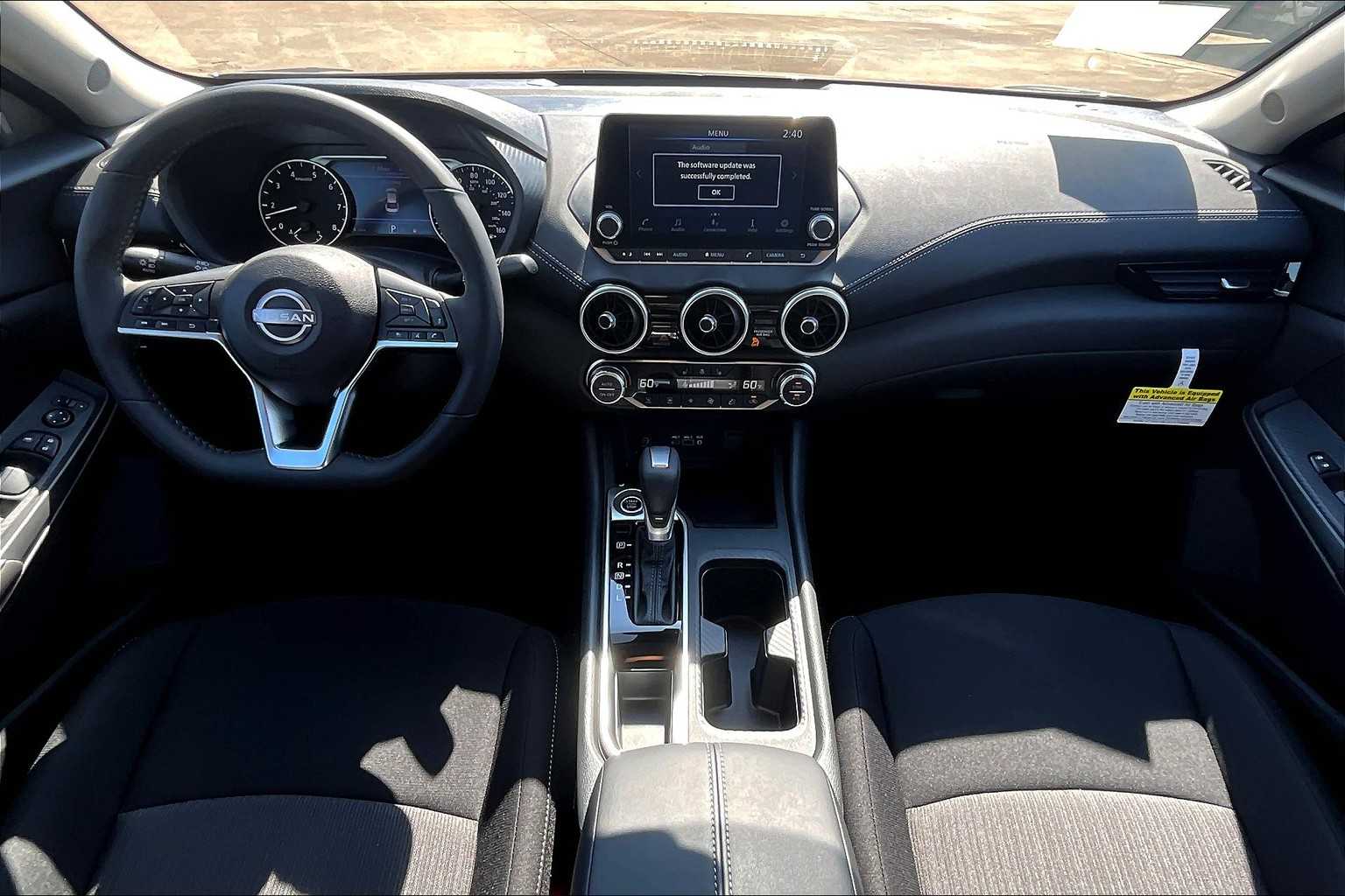 2025 Nissan Sentra SV Gun Metallic at Sterling McCall Nissan