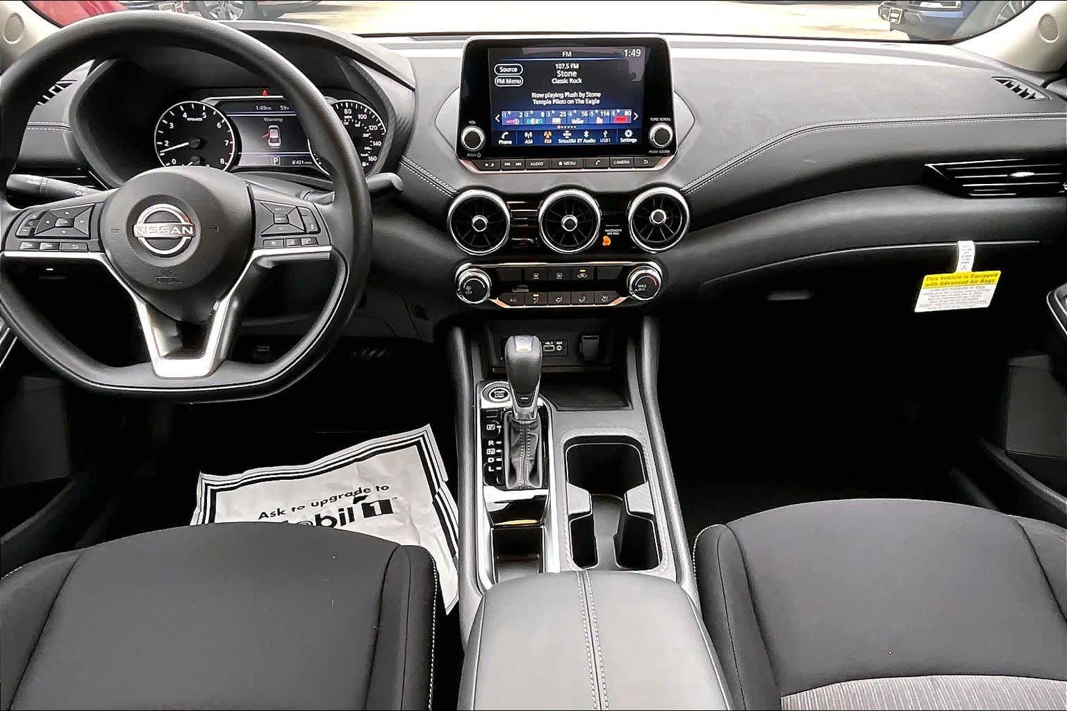 2025 Nissan Sentra SV Gun Metallic at Sterling McCall Nissan