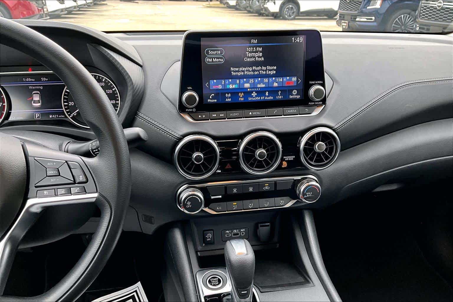 2025 Nissan Sentra SV Gun Metallic at Sterling McCall Nissan